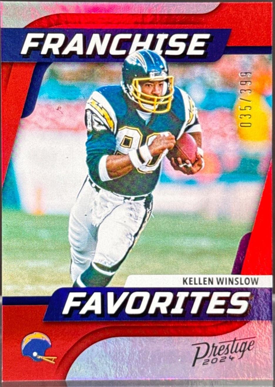 Kellen Winslow [Red Xtra Points] 14 Prices 2024 Panini Prestige