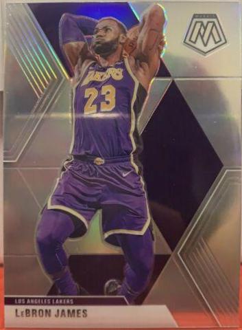 LeBron James [Silver Prizm] #8 Basketball Cards 2019 Panini Mosaic