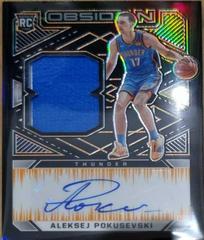 Aleksej Pokusevski [Jersey Autograph] #227 Basketball Cards 2020 Panini Obsidian Prices