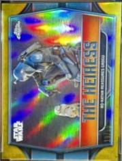 Bo-Katan Reassures Grogu #TH-1 Star Wars 2024 Topps Chrome The Heiress