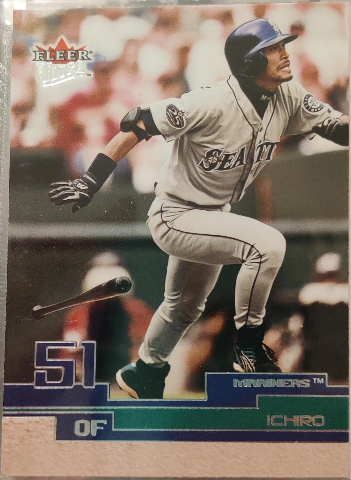 Ichiro #3 Baseball Cards 2003 Ultra