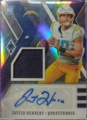 Justin Herbert [Autograph Silver] #103 Football Cards 2020 Panini Phoenix Prices