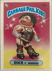 Rock E Horror #135A Garbage Pail Kids 1986 Mini Prices