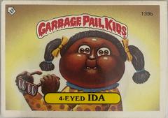 4-Eyed Ida #139B Garbage Pail Kids 1986 Mini Prices