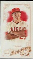 Mike Trout [Mini Back] #252 Baseball Cards 2015 Topps Allen & Ginter