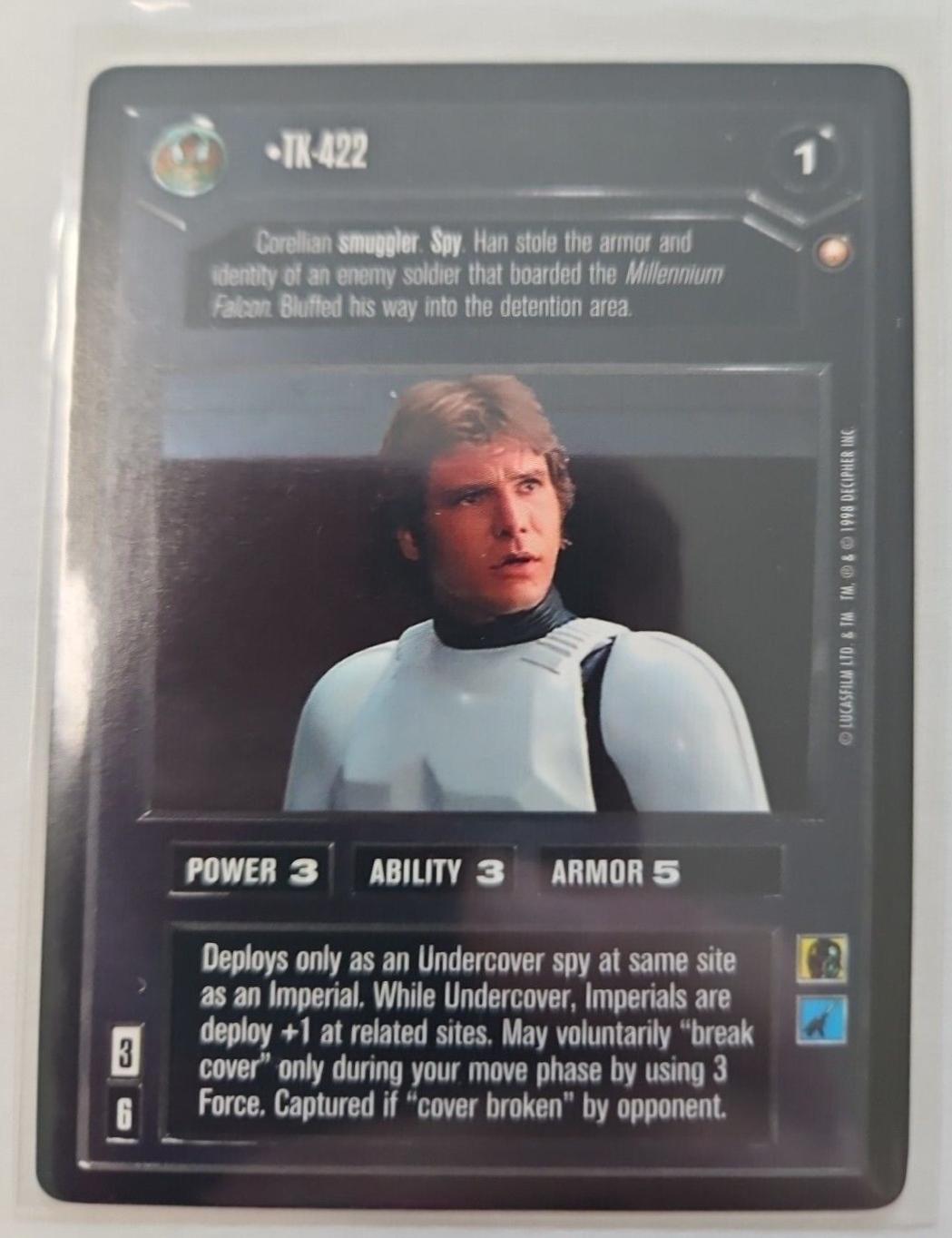 TK-422 [Limited] Star Wars CCG Special Edition