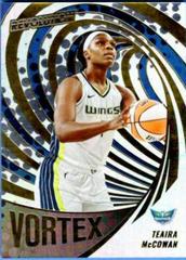 Teaira McCowan #21 Basketball Cards 2022 Panini Revolution WNBA Vortex Prices