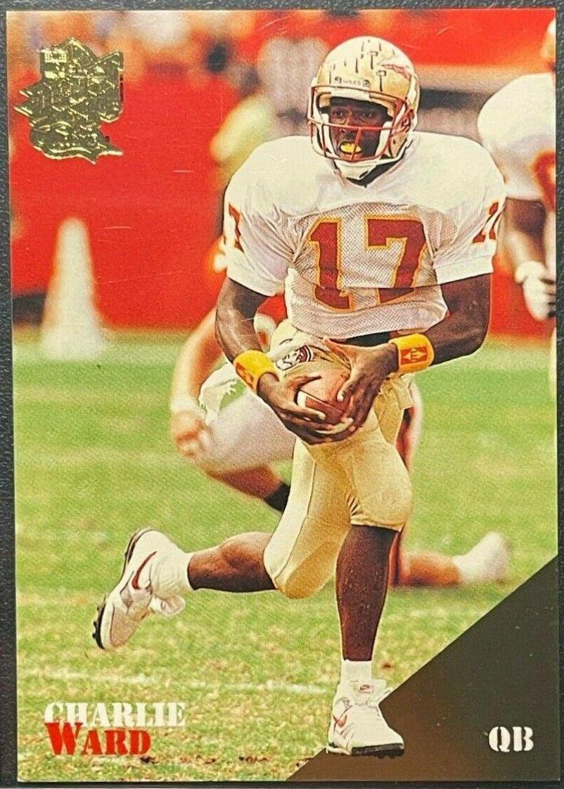 Charlie Ward [Gold] #81 Football Cards 1994 Classic