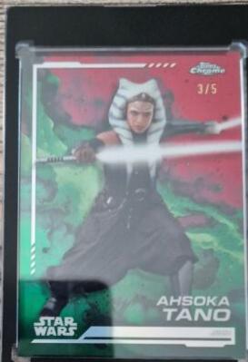 Ahsoka Tano [Dathomir Red Refractor] #1 Star Wars 2024 Topps Chrome