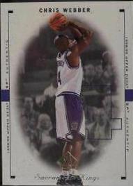 Chris Webber #72 Basketball Cards 1998 SP Authentic