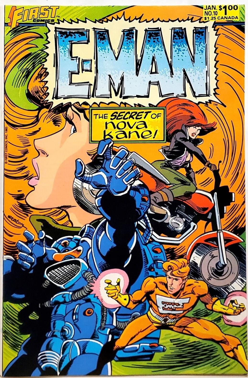 E-Man #10 (1984) Comic Books E-Man