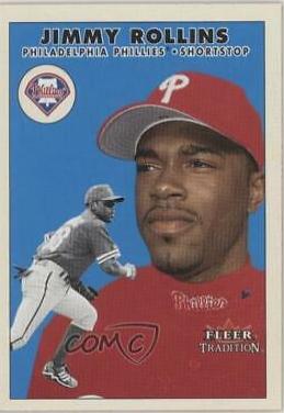 Jimmy Rollins #U93 Baseball Cards 2000 Fleer Tradition Update