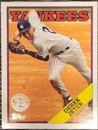 Derek top Jeter Baseball Card