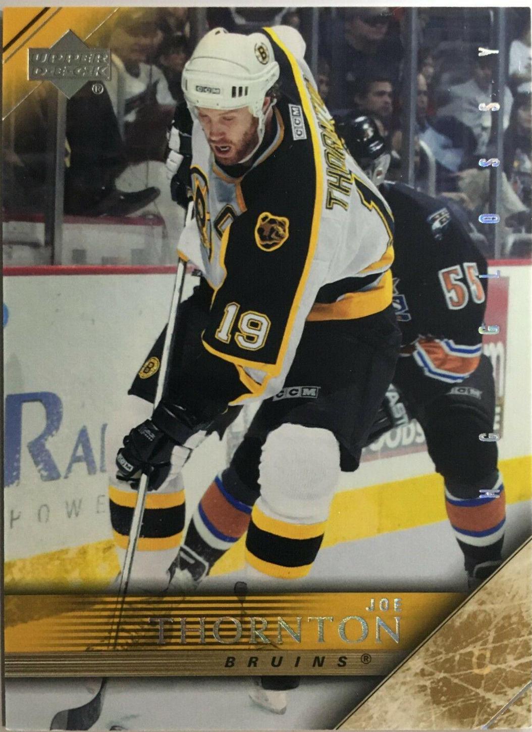 Joe Thornton #14 Hockey Cards 2005 Upper Deck