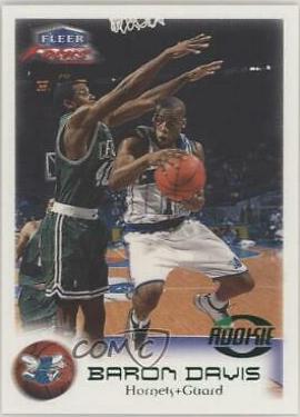 Baron Davis [Masterpiece Mania] #107 Basketball Cards 1999 Fleer Focus