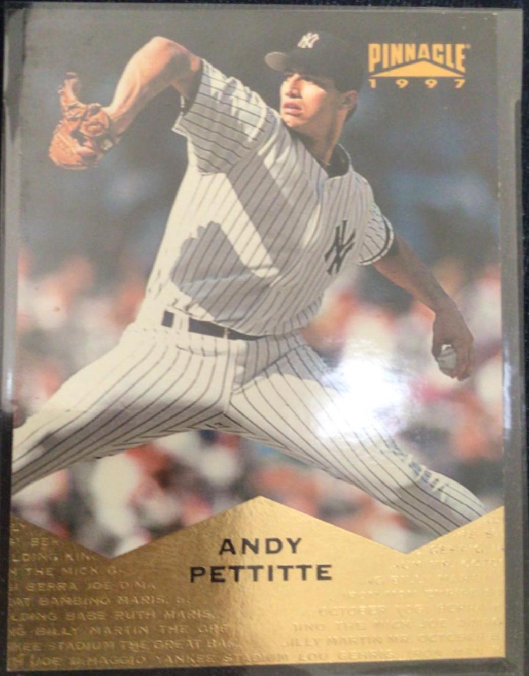 Andy Pettitte #14 Baseball Cards 1997 Pinnacle