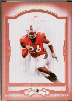 Sean Taylor [Timeless Tributes Red] #250 Football Cards 2004 Panini Donruss Classics