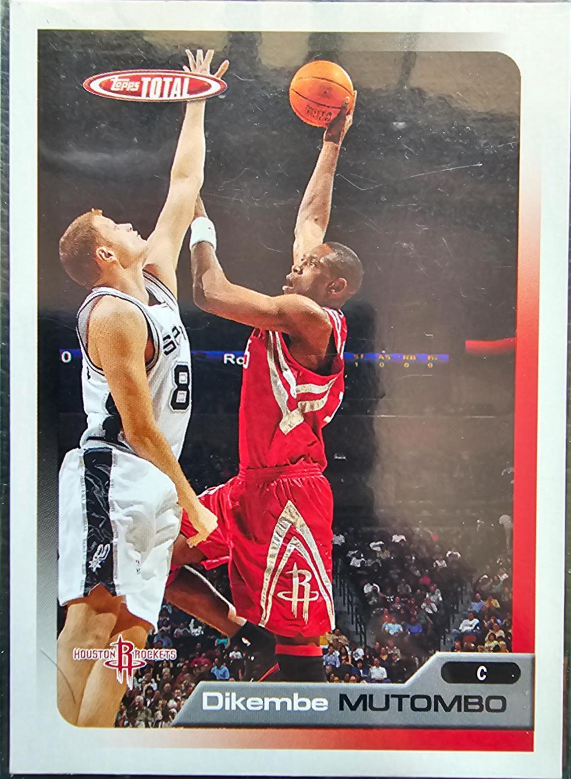 Dikembe Mutombo #288 Basketball Cards 2006 Topps