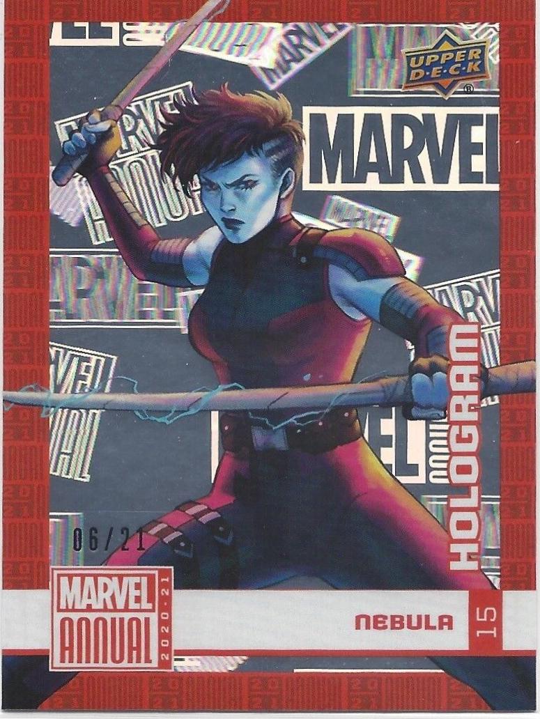 Nebula [Hologram] #15 Marvel 2020 Upper Deck Annual