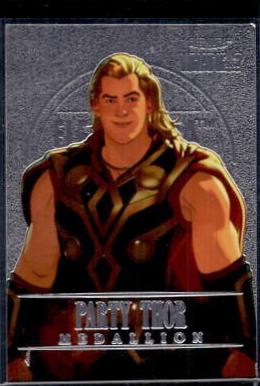 Party Thor #M20 Marvel 2023 Upper Deck What If Medallion