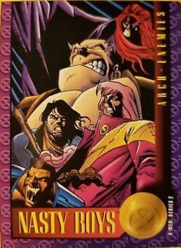 Nasty Boys #54 Marvel 1993 X-Men Series 2