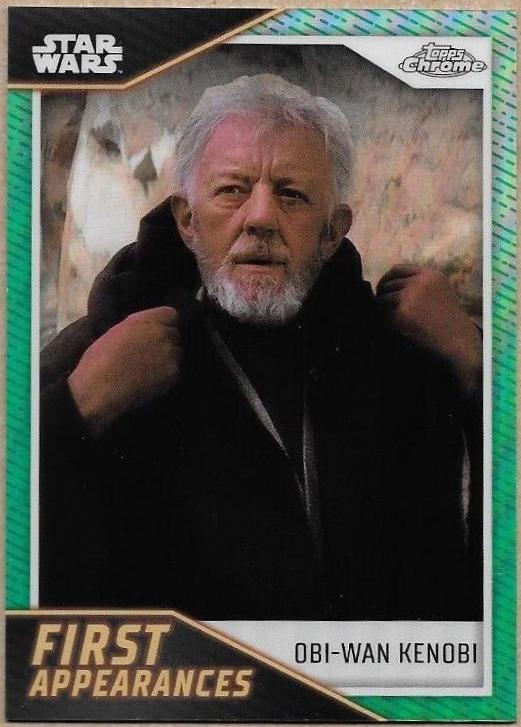 Obi-Wan Kenobi #FA-2 Star Wars 2023 Topps Chrome First Appearance