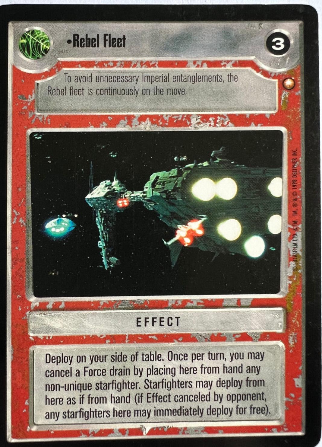 Rebel Fleet [Limited] Star Wars CCG Special Edition