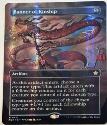 Banner of Kinship [Foil] #127 Magic Foundations