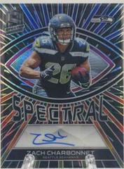 Zach Charbonnet #2 Football Cards 2023 Panini Spectra Rookie Autograph Hyper Prices