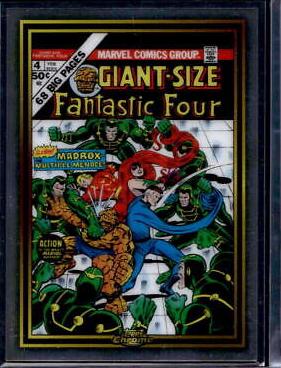 Giant-size Fantastic Four 4 #MG-7 Marvel 2024 Topps Chrome Giant-size 50th Anniversary