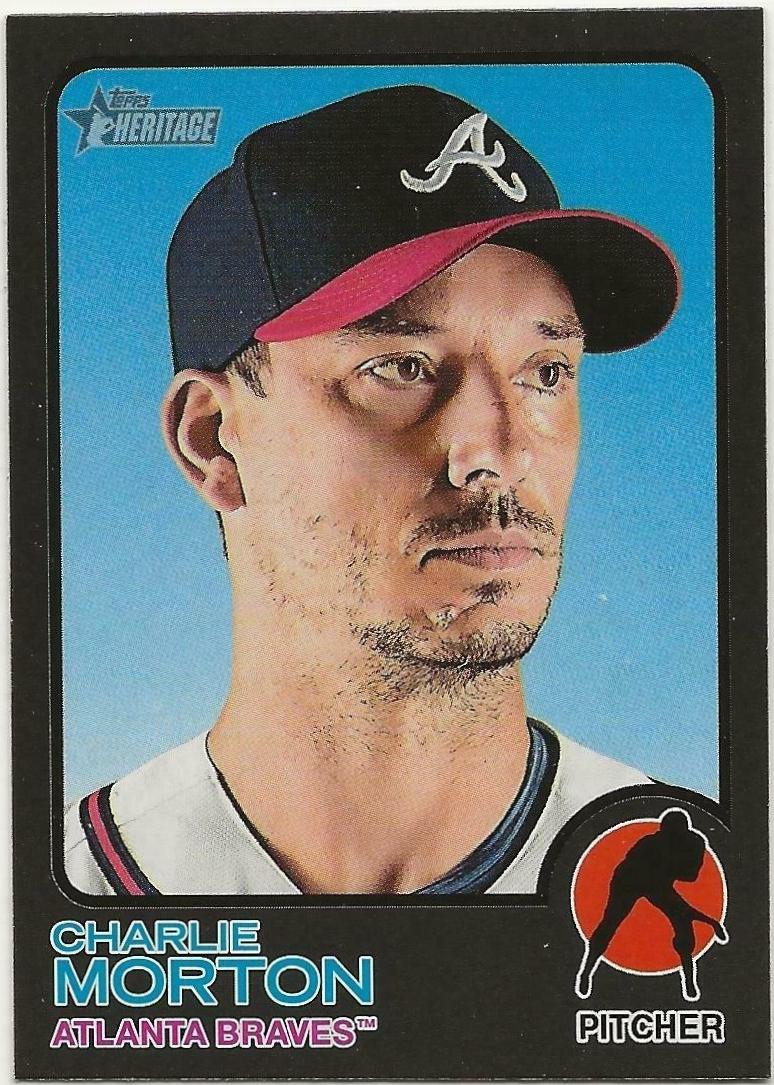 Charlie Morton [Black] #101 Baseball Cards 2022 Topps Heritage