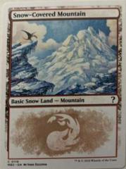 Snow-Covered Mountain #119 Magic Mystery Booster 2 Prices