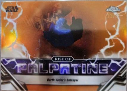 Darth Vader's Betrayal #RP-17 Star Wars 2024 Topps Chrome The Rise of Palpatine