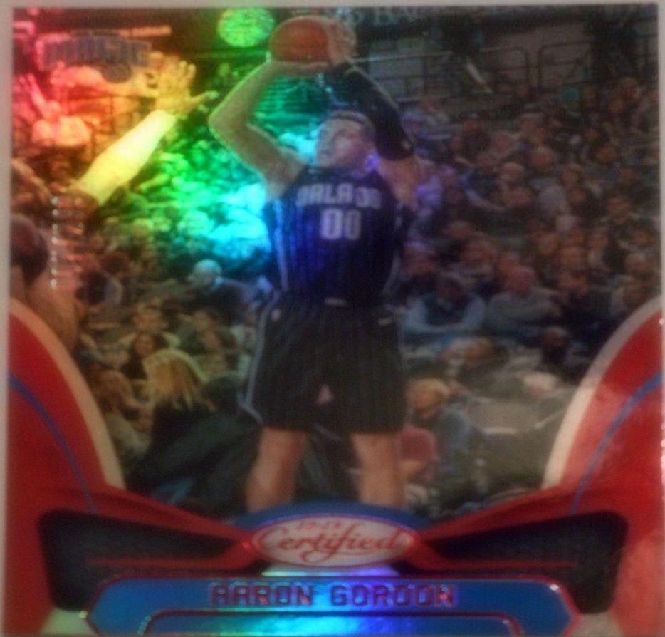 Aaron Gordon [Mirror Red] #71 Basketball Cards 2018 Panini Certified