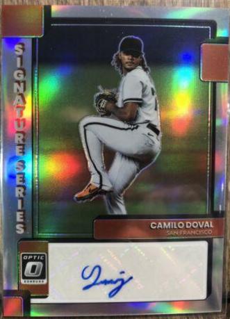 2022 shops Donruss Signature Series Camilo Doval