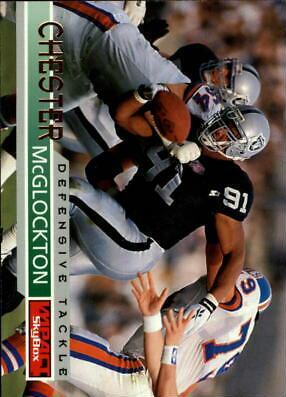 Chester McGlockton #78 Football Cards 1995 Skybox Impact