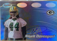 Najeh Davenport [Autograph Gold] #155 Football Cards 2002 Bowman's Best Prices