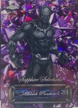 Black Panther [Purple] #SS-5 Marvel 2024 Topps Chrome Sapphire Selections