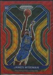 James Wiseman [Ruby Wave Prizm] #268 Basketball Cards 2020 Panini Prizm Prices