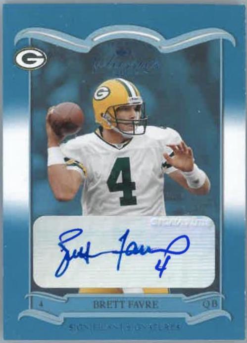 Brett Favre [Significant Signatures] #36 Football Cards 2003 Panini Donruss Classics