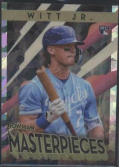 Bobby Witt Jr. [Atomic] #BM-3 Baseball Cards 2022 Bowman's Best Masterpiece