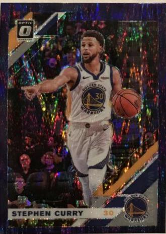 2019 Panini Donruss Optic Stephen Curry #8 Purple Prizm PSA 10 Gem store Mint Warriors