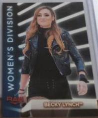 Becky Lynch [Blue] #R-3 Wrestling Cards 2021 Topps WWE Women’s Division Roster