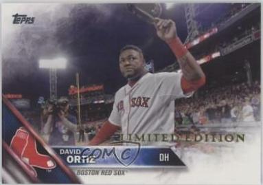 David Ortiz #400 Baseball Cards 2016 Topps Limited Edition