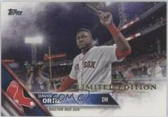 David Ortiz #400 Baseball Cards 2016 Topps Limited Edition Prices