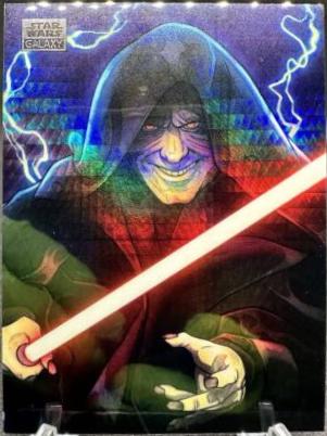 Darth Sidious [Prism Refractor] #AS-2 Star Wars 2024 Topps Chrome Galaxy Art of the Sith