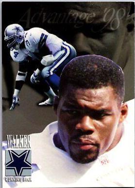 Herschel Walker #45 Football Cards 1998 Collector's Edge Advantage