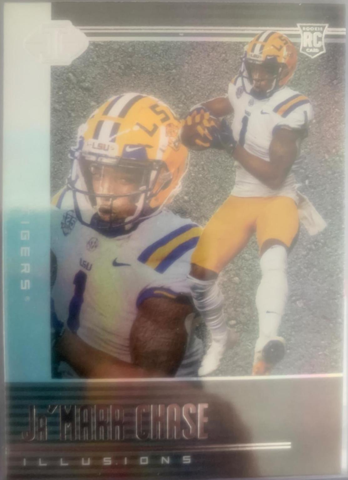 Ja'Marr Chase 2021 Chronicles deals RC Rookie Pink Parallel SGC 10