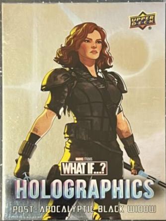 Post-Apocalyptic Black Widow #UH7 Marvel 2023 Upper Deck What If Holographics