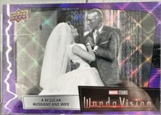 A Regular Husband and Wife [Purple Spell] #1 Marvel 2022 WandaVision